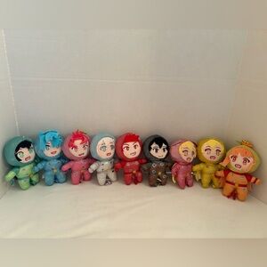 Inquisitor Master Mini Plushies Collectibles set of 9 includes rare Golden Alex